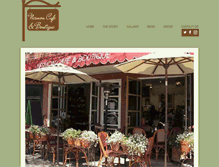 Tablet Screenshot of nesmoncafe.com